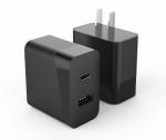 Mobile Phone 12V1.67A PD20W USA EU Wall Charger 5V/2.4A