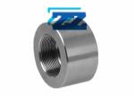 BSPP Half Coupling Alloy Steel Pipe Fittings 2 " 6000 # ASTM A182 F9 Female