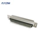 78 Pin Female High Denisity D-SUB Connector PCB Straight Type