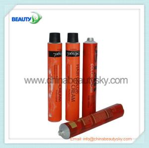 Wholesale Empty aluminum Collapsible tubes for hair dying cream packing 5C color printing from china suppliers
