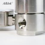 Adjustable Stainless Steel Back Pressure Valve 300psi Oxygen Nitrogen Helium