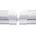 T8 8ft Integrated LED Tube Light 60W V-Shape 5000K Daylight White Damp Location