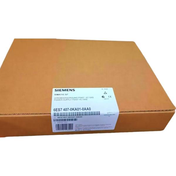 SIEMENS 6ES7407-0KA01-0AA0 SIMATIC S7-400, POWER SUPPLY PS407 10A,UC 120/230V,5