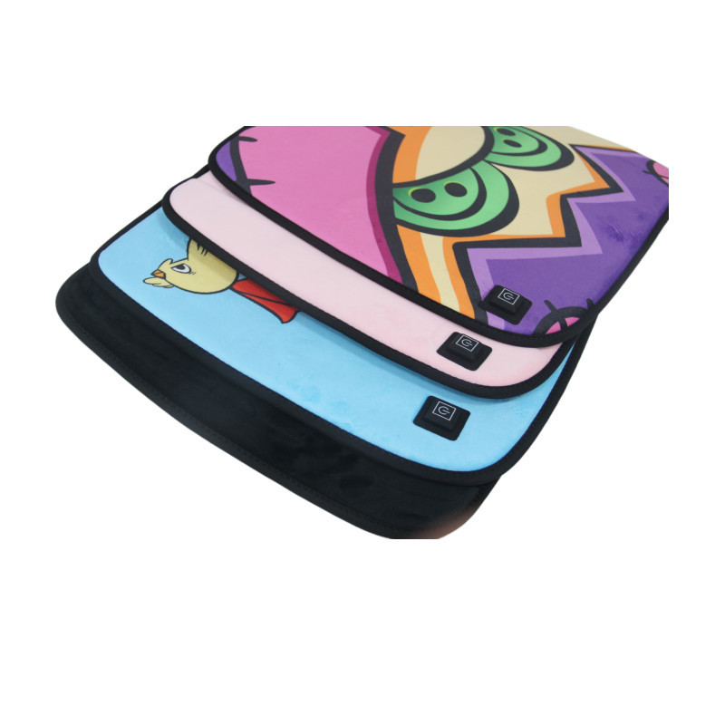 Office Chair Heated Seat Cushion , Graphene Film Heated Chair Pad