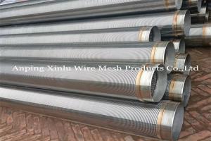 Wholesale SGS Inspection Approved Dewatering Well Screen Pipe SS304 304L 316 316L 321 Q195 Q235 from china suppliers