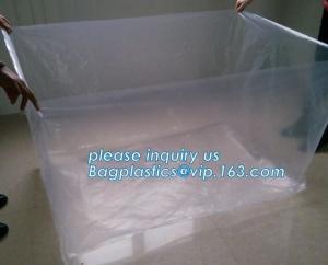 China 48 x 48 x 96 1 Mil ldpe Clear Pallet Covers, Eco-friendly Reusable Pallet Wrap Pallet Cover, Disposable CPE Waterproof on sale
