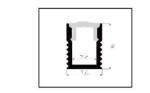 5mm Led Strip Aluminum Channel / Custom Aluminium Profiles For Led Lighting