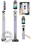 8" EU Health Code Scanner Facial Recognition Thermometer Body Temperature