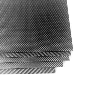 China Plain / Twill 3k Carbon Fiber Plate 8mm Activated 2mm on sale