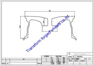Wholesale TM187504 18X7.5 inches forged wheels monoblock wheels blanks Dimple style barrel and rims from china suppliers