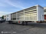 1310mm WheelBase 3 Axle Curtain Side Semi Trailer with ABS Anti-lock Braking