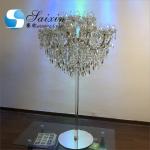 18 Arms Pendant Full Crystal Glass Pendant Chandelier Transparent Foot Candle