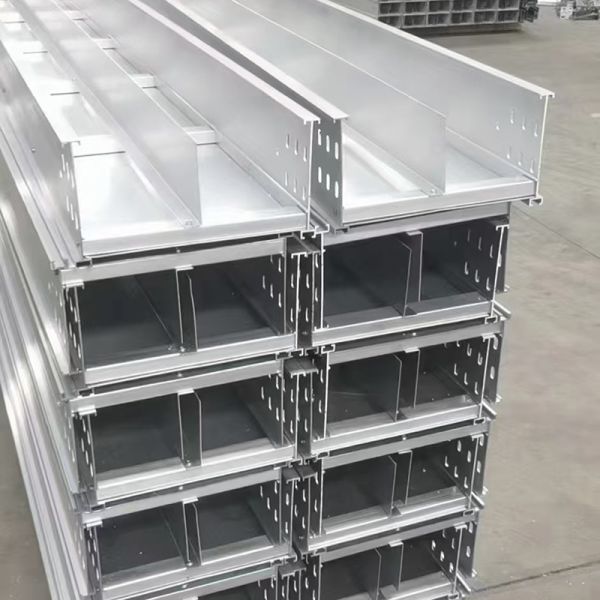 Wall Mounted Aluminium Cable Tray With Fire Resistance Protection Capability