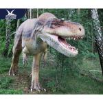 Amusement Equipment Garden Dinosaur Statues For Exhibit Upper Limbs Move