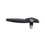 Casement Seven Shape Lockable Window Door Handle Zinc Alloy Construction