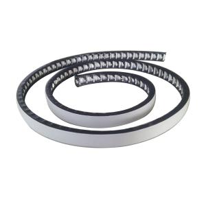 Wholesale Aluspacer 1/4 inch warm edge rubber spacer for double glass from china suppliers