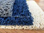 Non - Slip Bathroom Rubber Mats , Soft Rubber Flooring PVC Vinyl Loop Mats