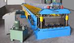 Floor Deck Roofing Sheet Forming Machine PLC Panasonic For Steel Structure