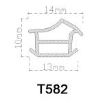 Anti TPE Collision PVC Rubber Strip For Metal Door