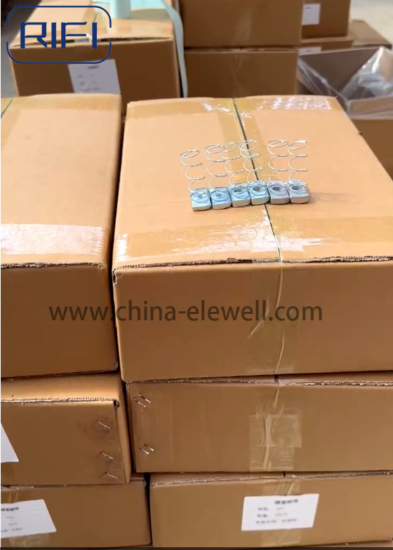 Hot Dip Galvanized Stainless Steel Unistrut With Spring Nut And Coating