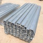 Q235 Q345 Galvanized Steel W Beam Corrugated Guardrail H Post for Road Traffic