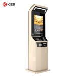 Windows/Android Iron Sheet Metal Body Hotel Terminal Self Service Kiosk