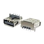 Female DIP Soldering USB Socket Connector pinout USB2.0 4Pin Type A