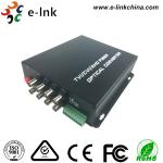 1080P HD Video AHD CVI TVI Over Fiber Converter For PTZ Cameras / IP Cameras