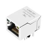 LPJG16305BENL 1000 Base-T Tab UP Green/Yellow Led 1x1 Port Magnetic RJ45