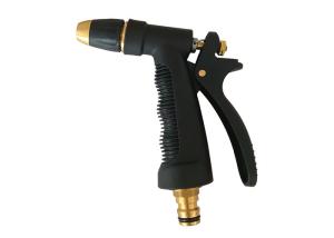 Wholesale Metal Brass Water Spray Gun with Adjustable Nozzle from Mist to Hard Jet from china suppliers