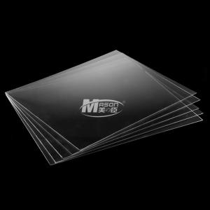 China 0.9mm 1mm 2mm Thickness Clear Plastic Sheet Petg For Decorating on sale