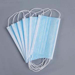 Wholesale CE Certificated Earloop Face Mask / 3 Ply Disposable Anti Dust Breathable Face Mask from china suppliers