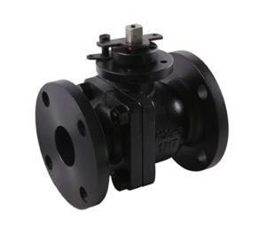 Wholesale ANSI PTFE flange end cast iron ball valve from china suppliers