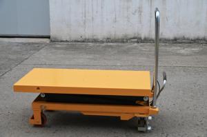Wholesale Hand Scissor Lift Table Trolley , 150kg Pallet Hydraulic Lift Table hydraulic scissor lift platform from china suppliers