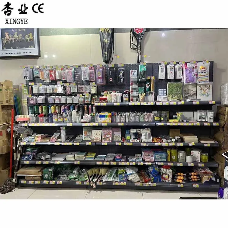 Factory customized color size stores shelves retails stores gondolas racks shelves
