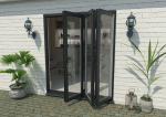 Aluminum Folding Door Powder Coated Customizable Bi-Folding Sliding Door
