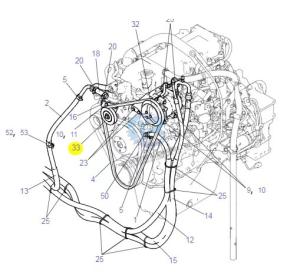 Wholesale YN20M01696F1 Excavator Engine Parts Pulley Assy For SK130-8 Sk200-8 Sk250-8 from china suppliers