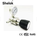 High pressure one stage water 316SS Back pressure regulating valve