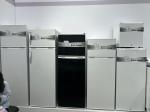 Defrost Double Door Top Freezer Fridge Home Commercial Upright Refrigerator Bcd