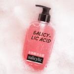 Unscented Exfoliating Body Wash For Dry Rough Bumpy Strawberry Skin 2% Salicylic