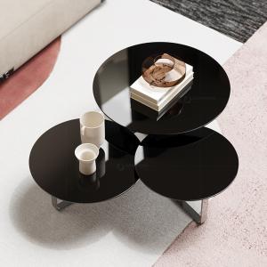 Wholesale Three Comnbined SS Coffee Table Artificial Marble Home Furniture from china suppliers