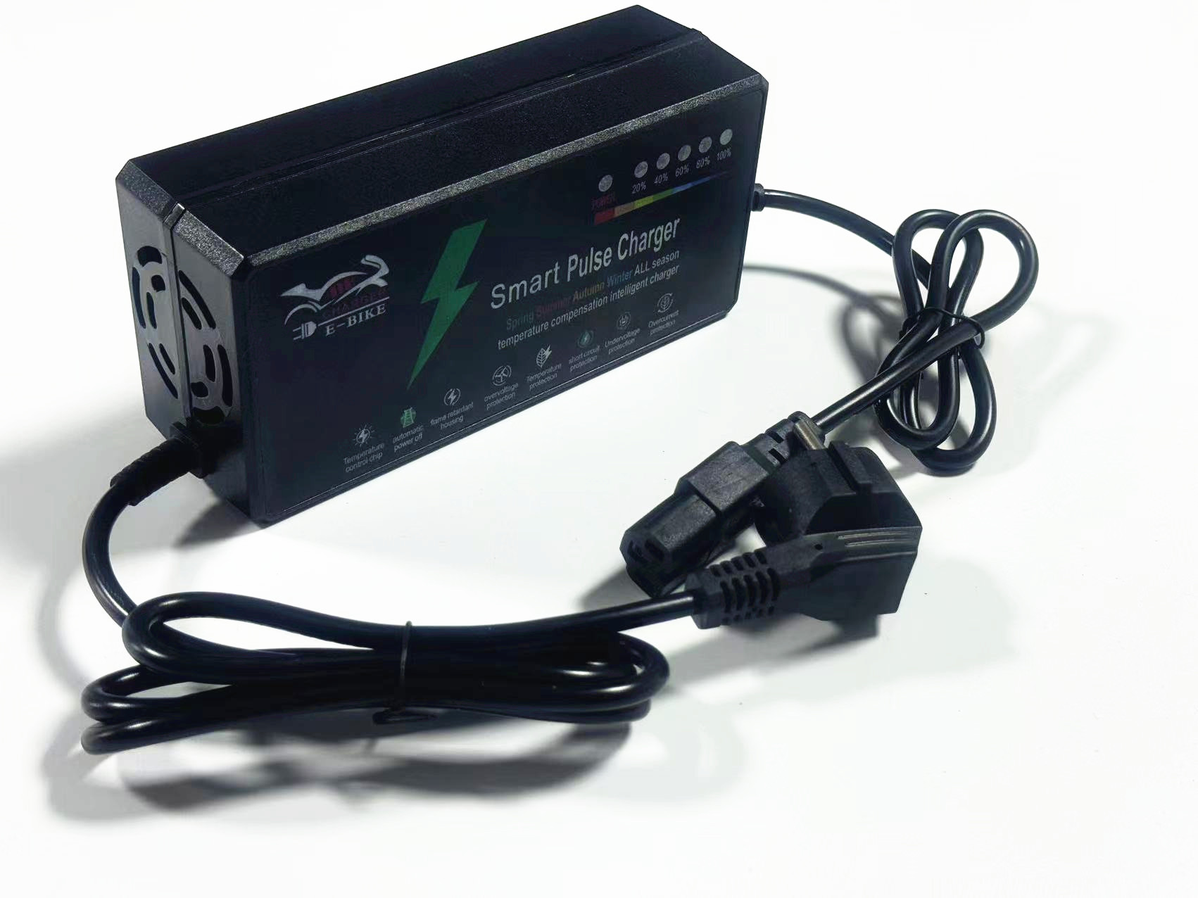 Auto Identification 110V 240V Electric Vehicle Lead Acid Battery Charger 60V 32Ah with Low Tension Protection