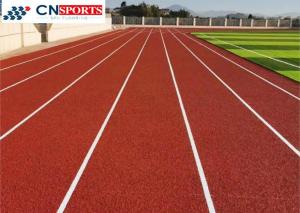 China High Slip Resistance Athletic Running Track Smooth Surface on sale