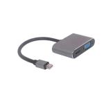 High Quality HDMI + VGA To Mini DP Displayport Adapter HDMI Video Cable 1080 P