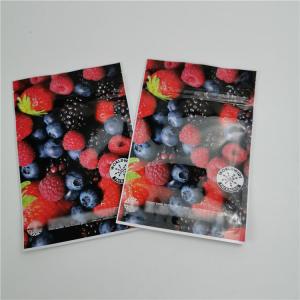 Wholesale Gold Matte Color Plastic Zipper Pouch Child Resistant Bags For Gummies Packaging from china suppliers