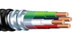 600V Type MC Metal Clad Cable UL1569 PVC Jacket and Durable Construction for