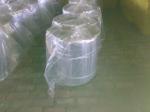 Residential stonewool Insulation Blanket With Wire Mesh / Fiberglass Cloth