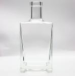 Plate Cork Neck Qbic 375 Ml Glass Liquor Bottles 700ml Cubic