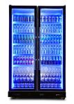 LED Cool Light Beer Beverage Liquor Drink Display Fridge For Commercial Three