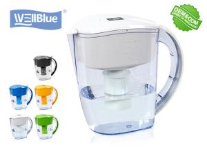Wholesale Alkaline Mineral Water Pitcher Fast Filtering , Plastic Water Purifier Jug 3.5L from china suppliers